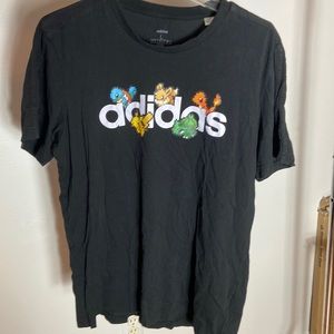 Black Adidas, Pokémon shirt